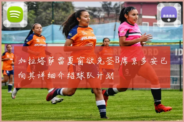 加拉塔萨雷夏窗欲免签B席京多安已向其详细介绍球队计划