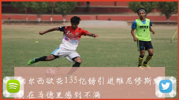 切尔西欲花135亿镑引进维尼修斯球员在马德里感到不满